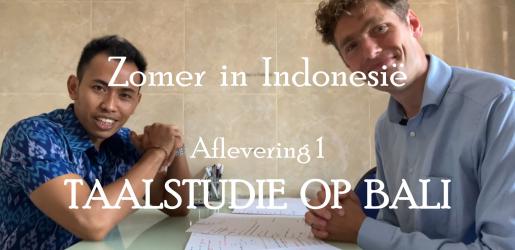 1. Taalstudie op Bali