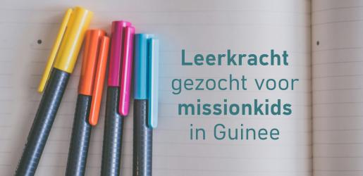 Vacature onderwijsondersteuning Guinee (Coliah)